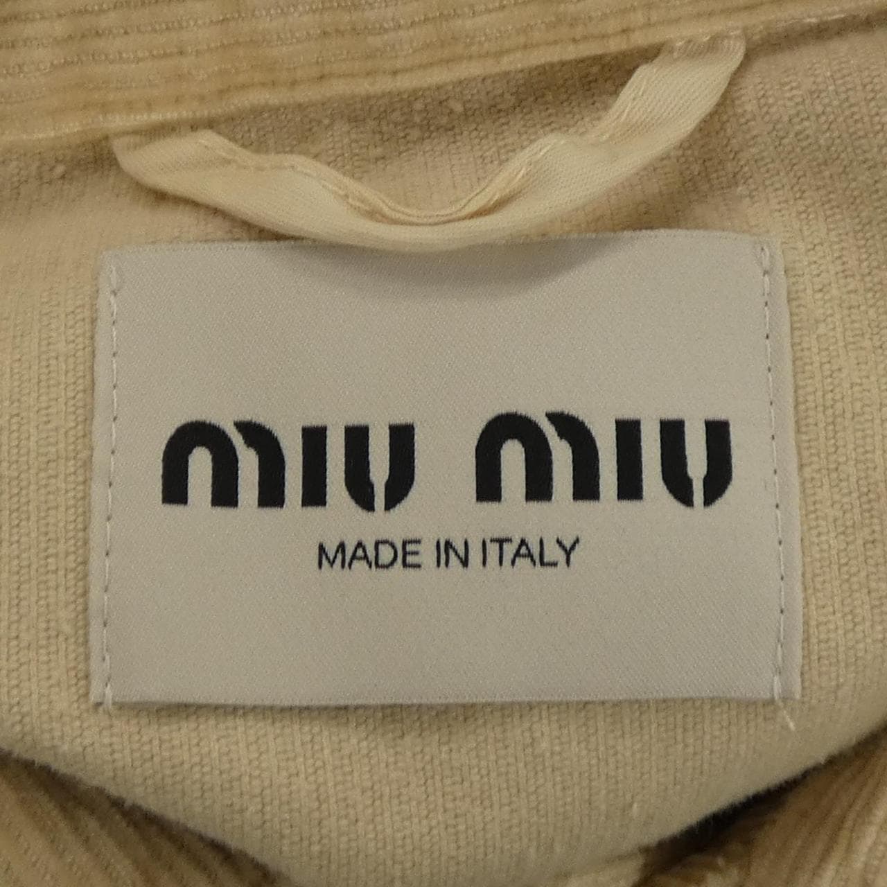 ミュウミュウ MIU MIU ML1027 SOOO 131J ジャケット