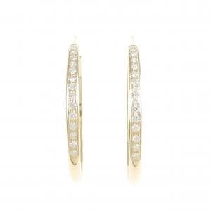 K18YG ダイヤモンド ピアス 0.48CT