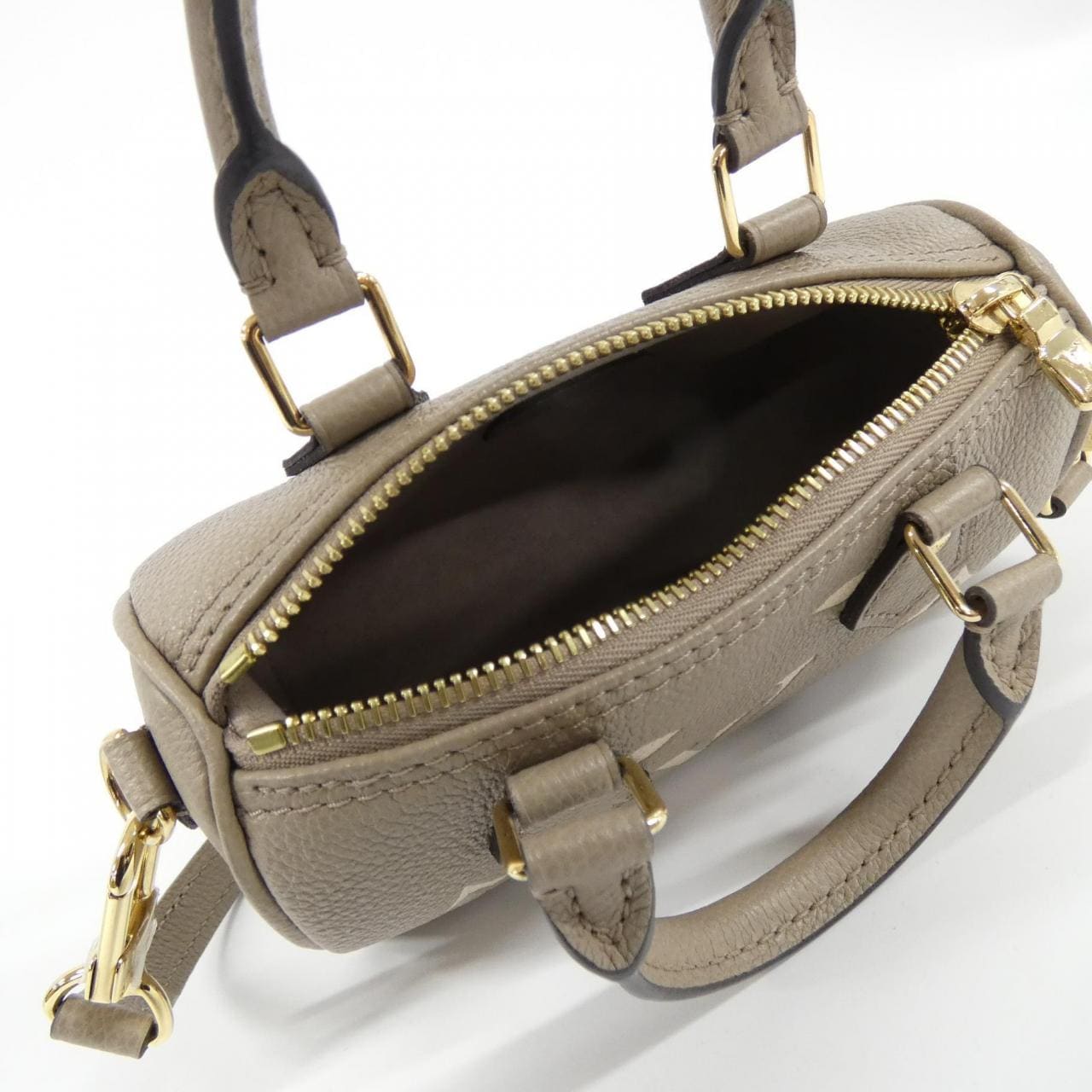 ルイヴィトン バイカラー モノグラム アンプラント ナノ スピーディ M82890 ボストンバッグ