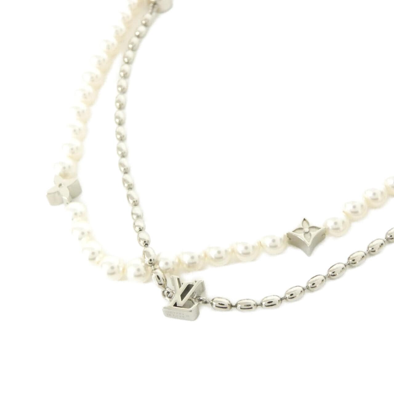 ルイヴィトン ネックレス パール フュージョン M01781 ネックレス