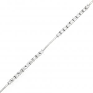 K18WG Diamond bracelet 1.50CT