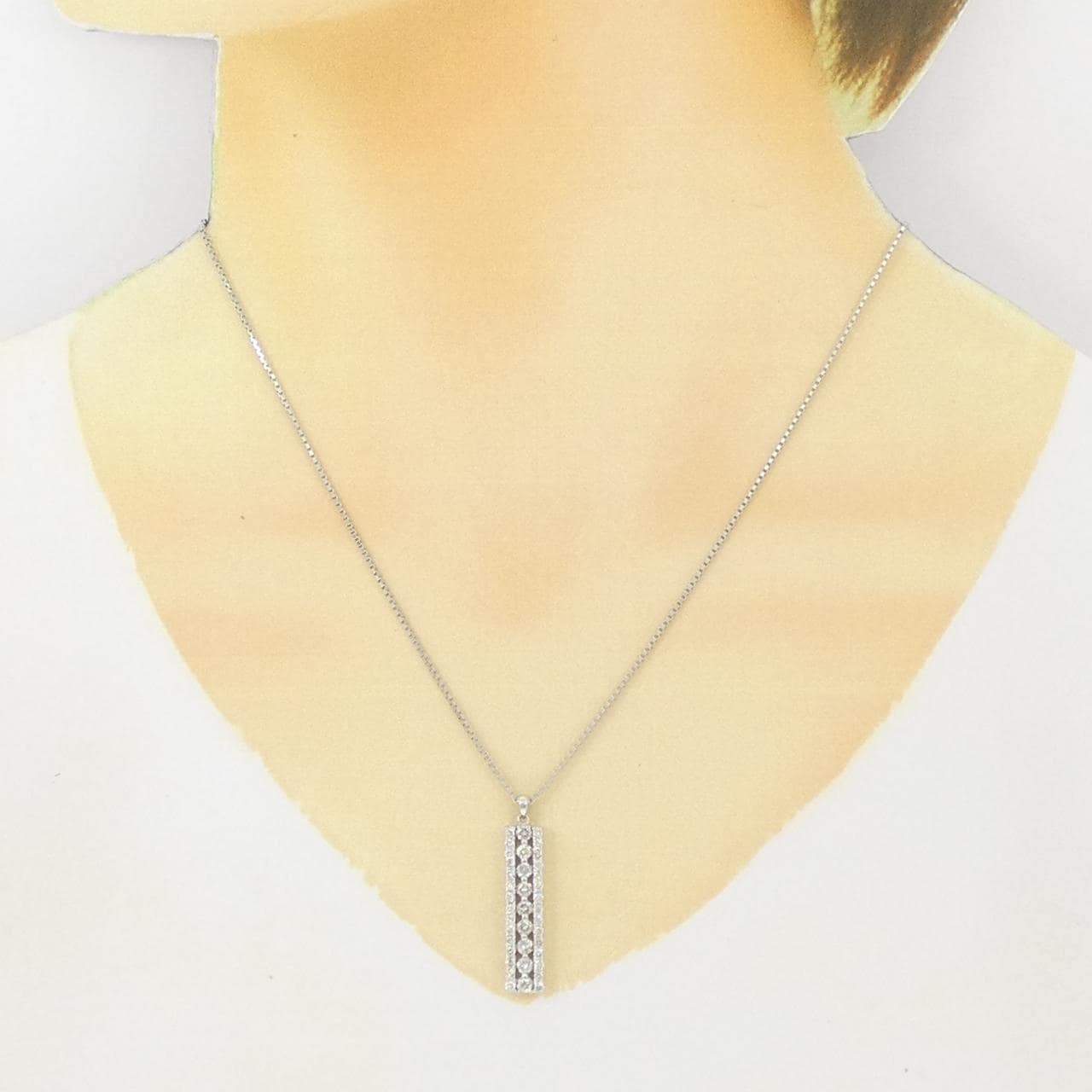 PT/PT850 ダイヤモンド ネックレス 1.00CT