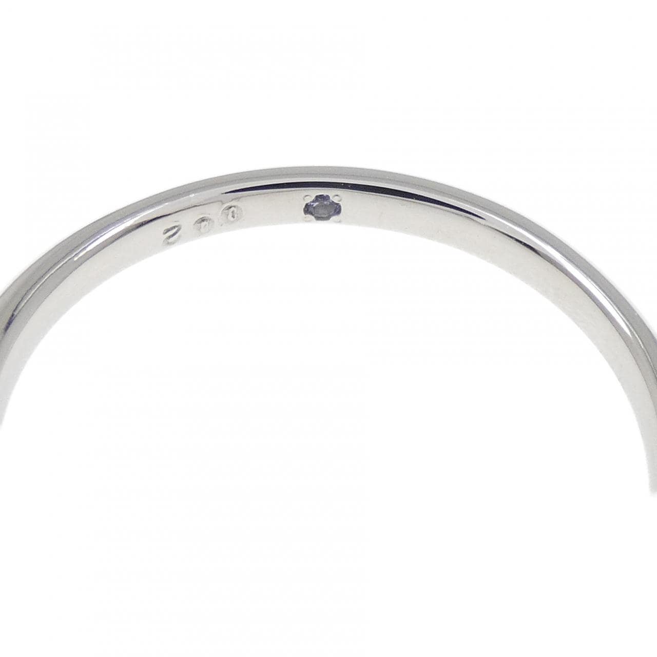 PT950 ダイヤモンド リング 0.20CT D VVS1 3EXT