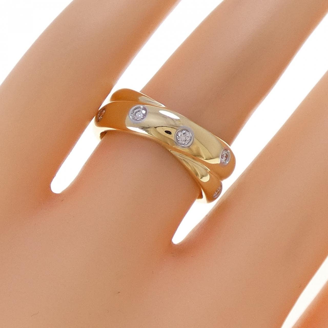 【ヴィンテージ】ティファニー ドッツ ツイスト リング