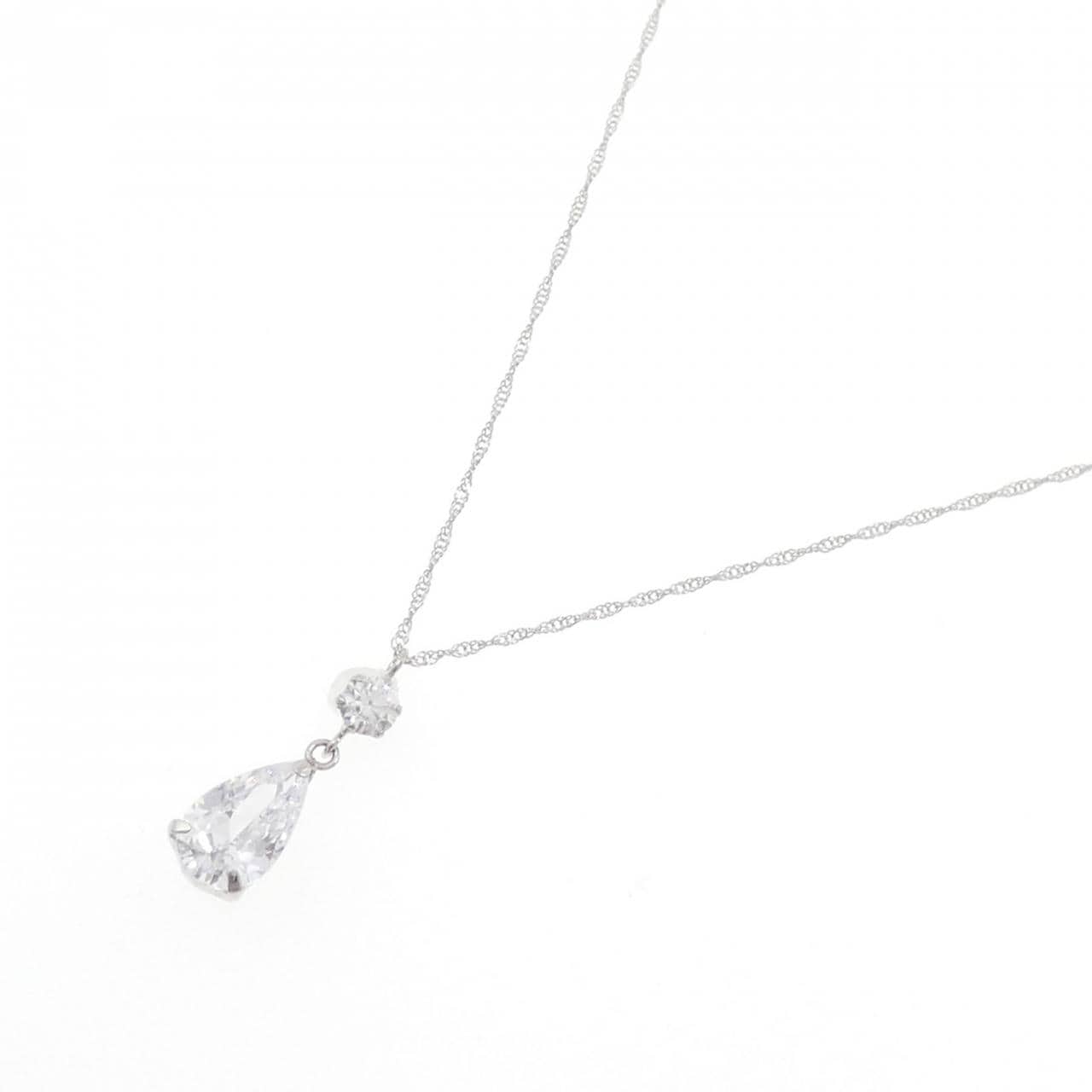 PT950 キュービック ネックレス