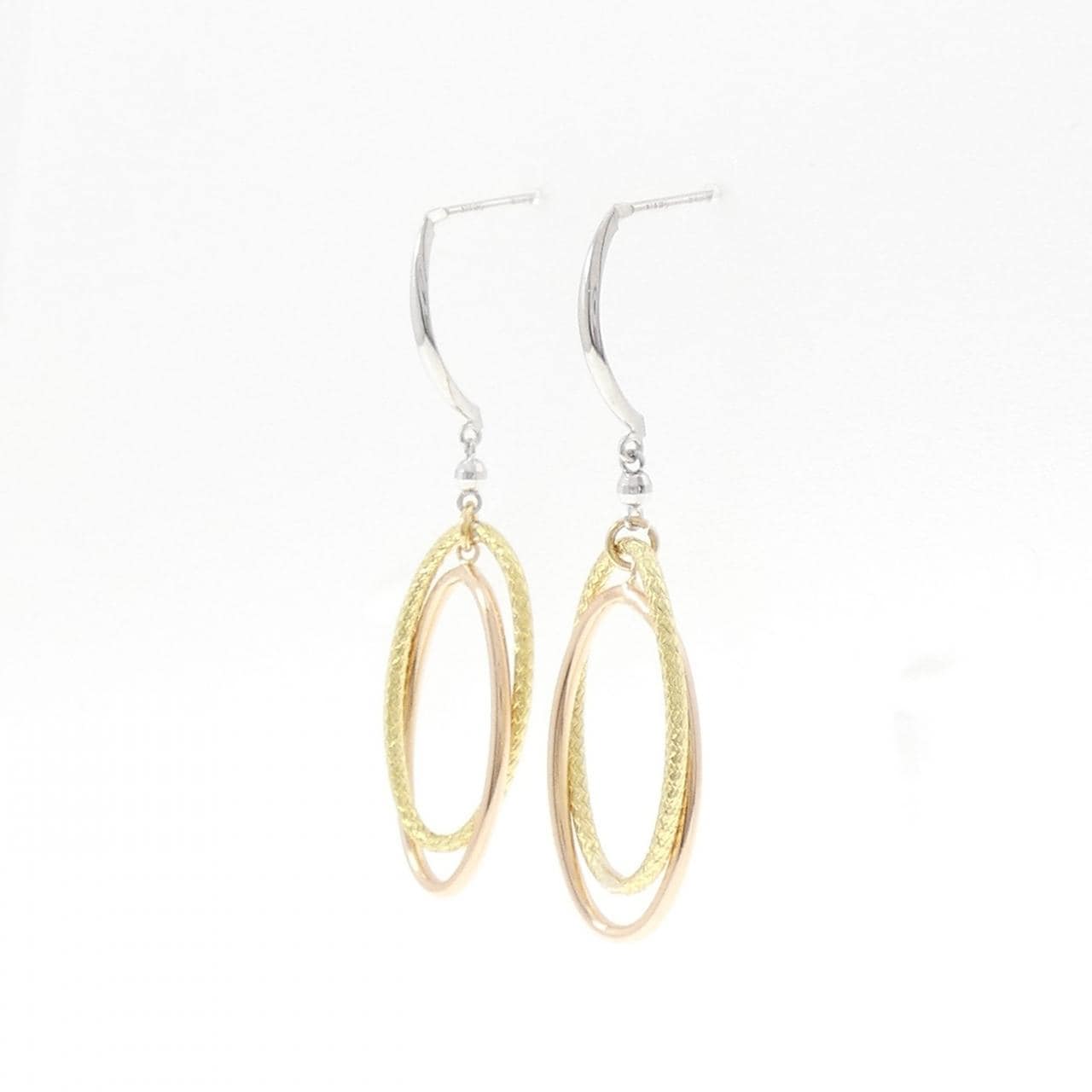 K18YG/K14WG/K18PG ピアス