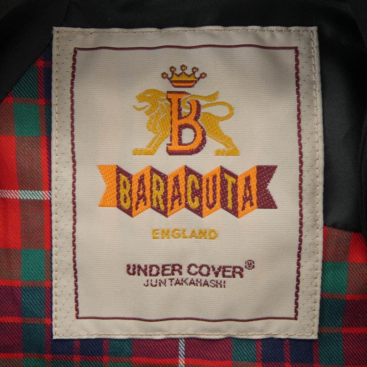 アンダーカバー UNDER COVER BARACUTA ジャケット
