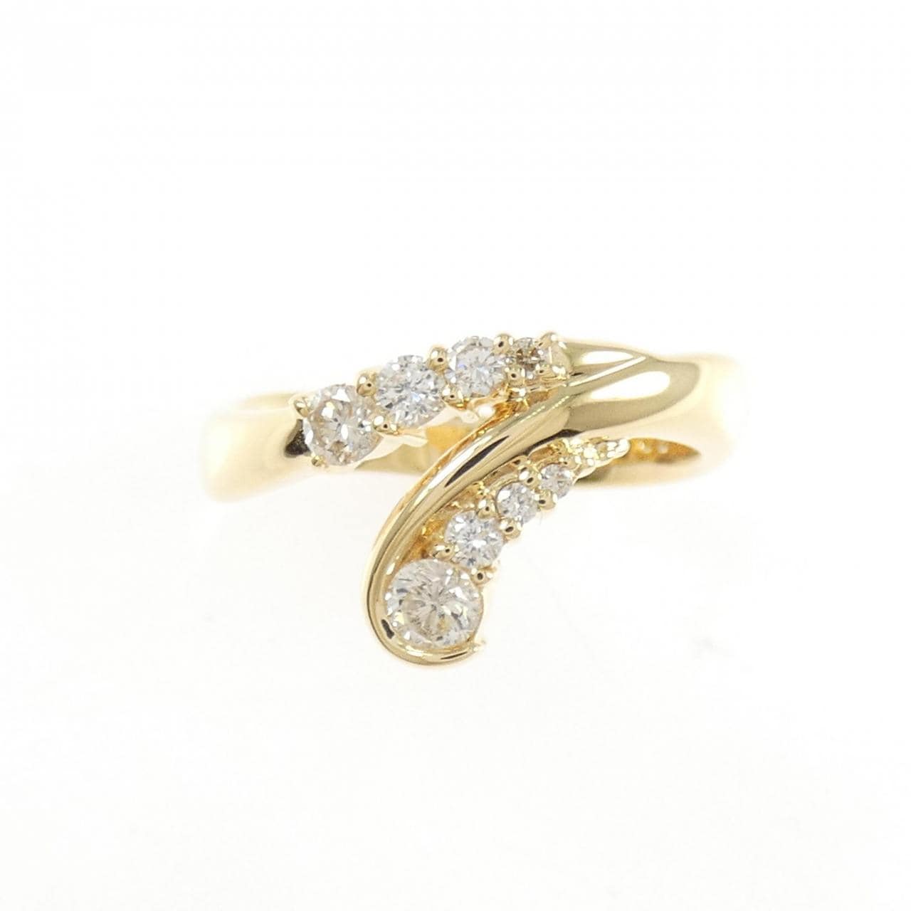 K18YG ダイヤモンド リング 0.30CT