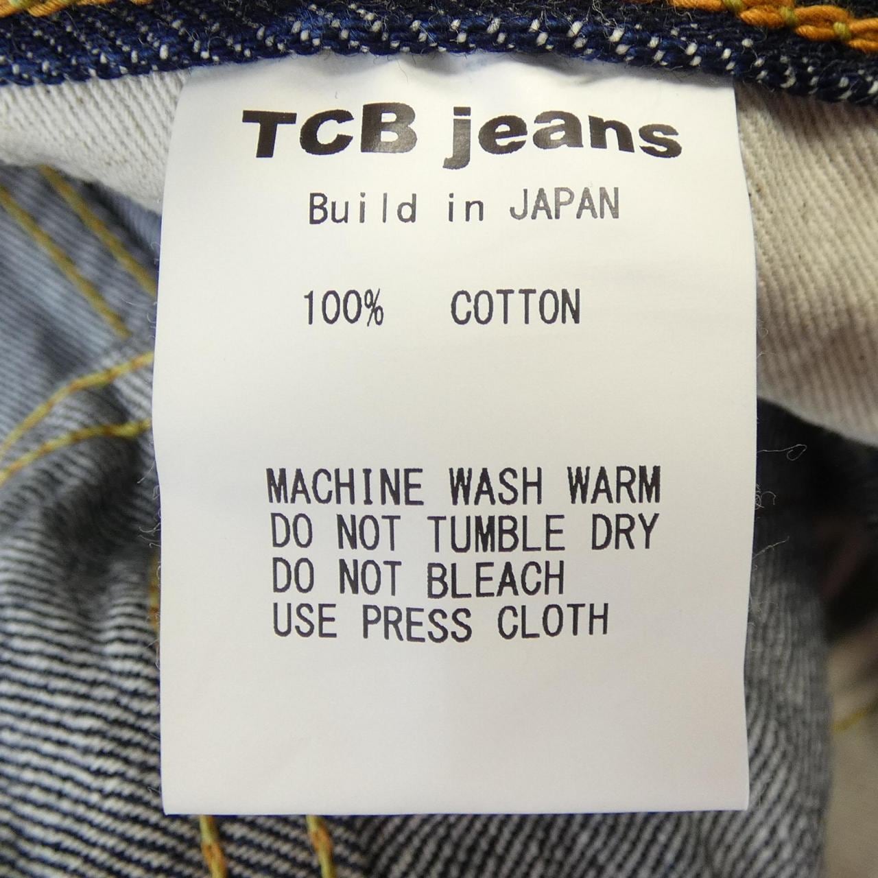 ティーシービージーンズ TCB JEANS ジーンズ