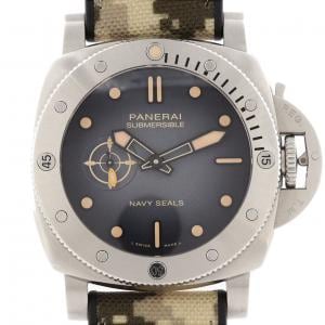 パネライ サブマーシブル ネイビーシールズ PAM01518 SS 自動巻