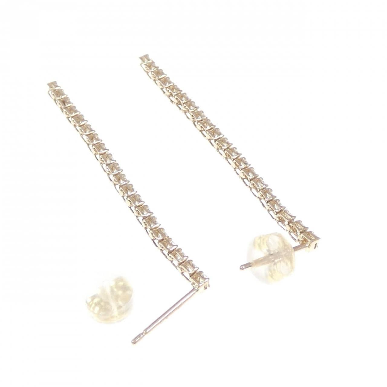 K18PG/K18YG Diamond Earrings 0.70CT
