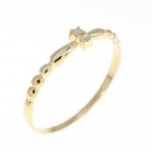 K18YG ダイヤモンド リング 0.02CT