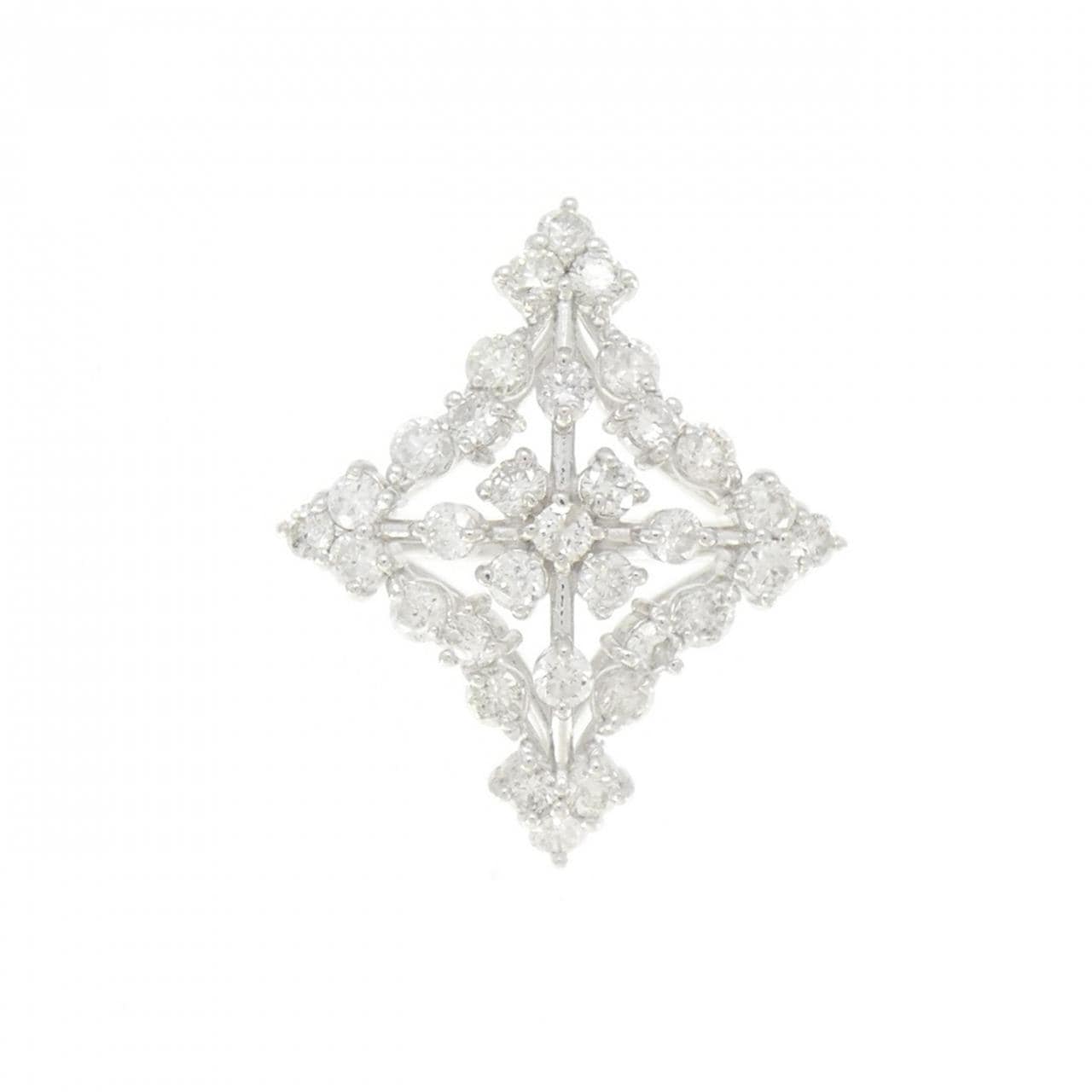 K18WG ダイヤモンド リング 1.00CT