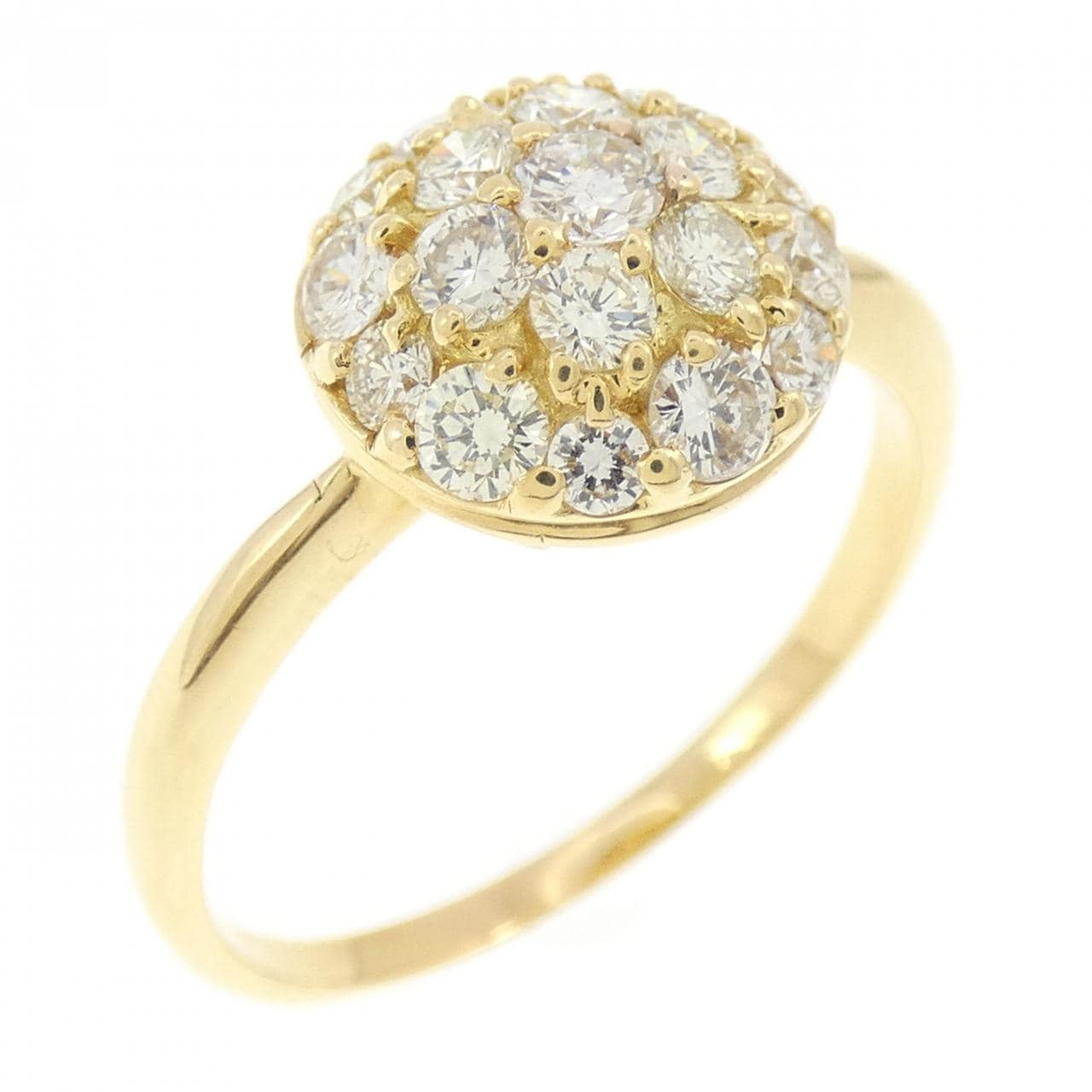 K18YG ダイヤモンド リング 1.01CT