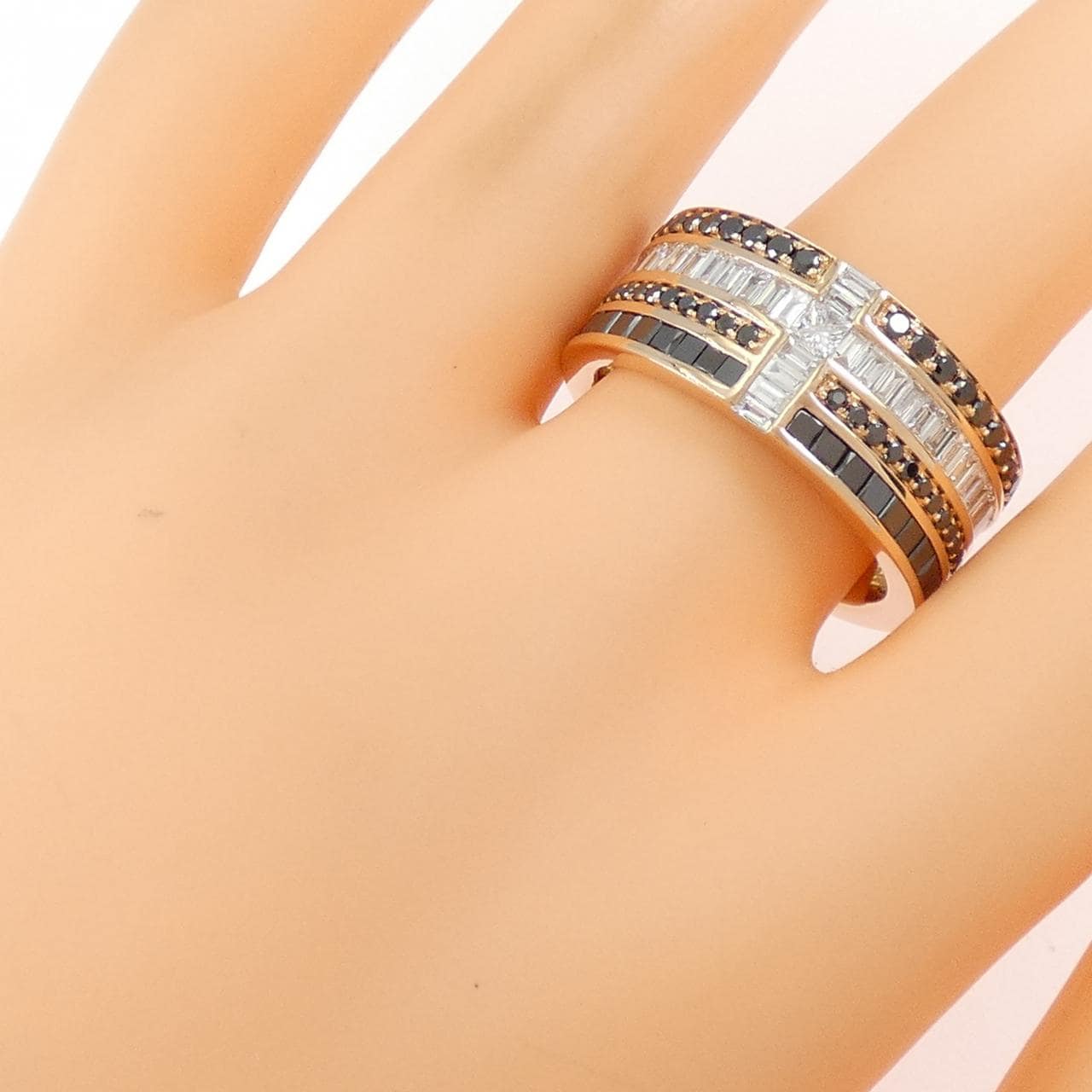 K18PG ダイヤモンド リング 1.20CT