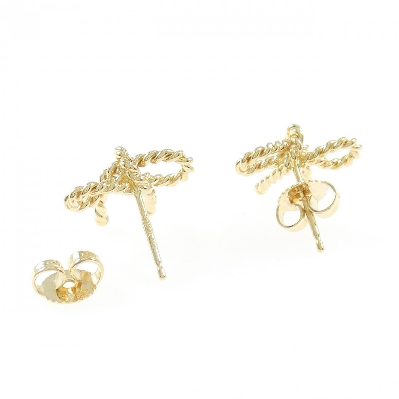 ティファニー ツイスト リボン ピアス