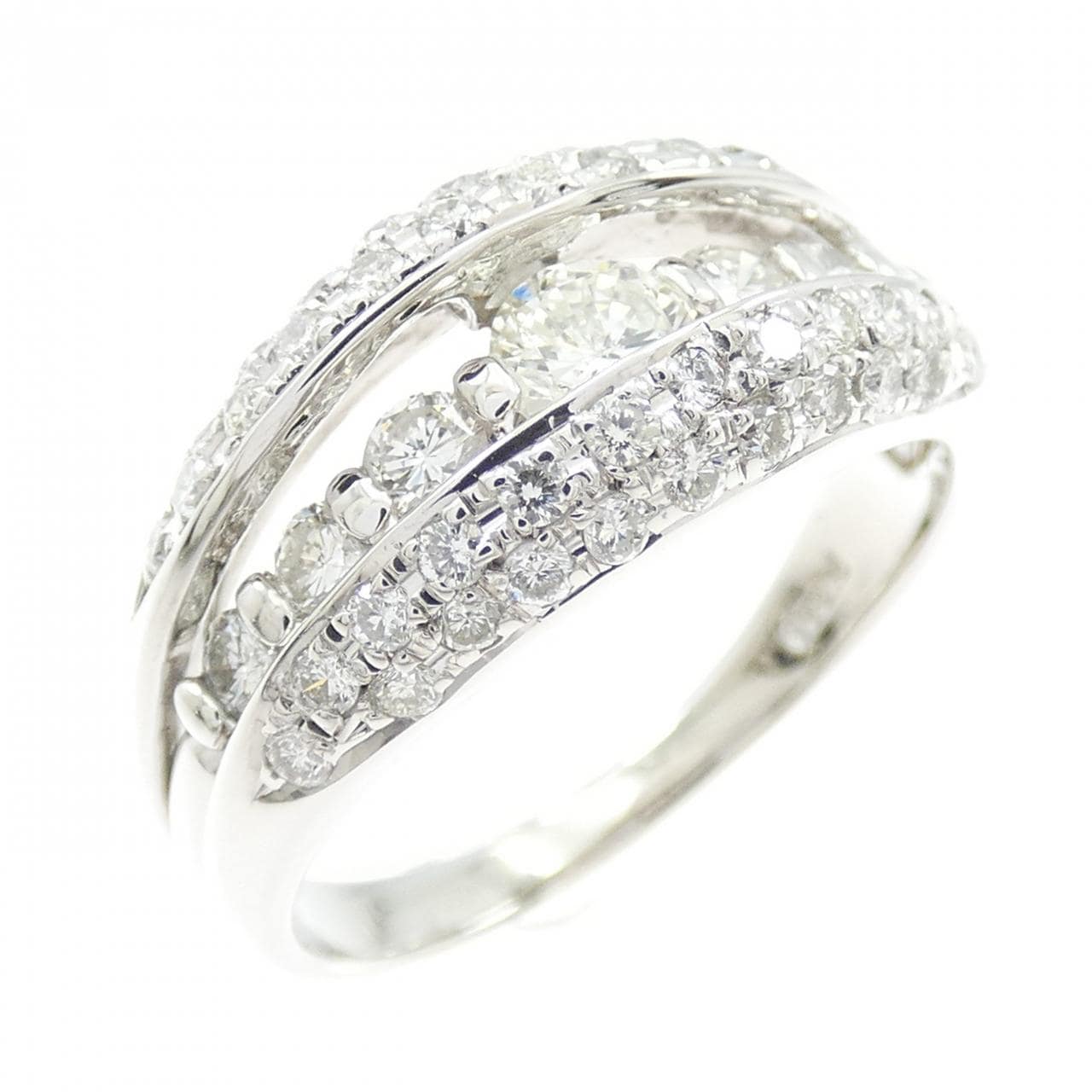 PT900 ダイヤモンド リング 1.03CT