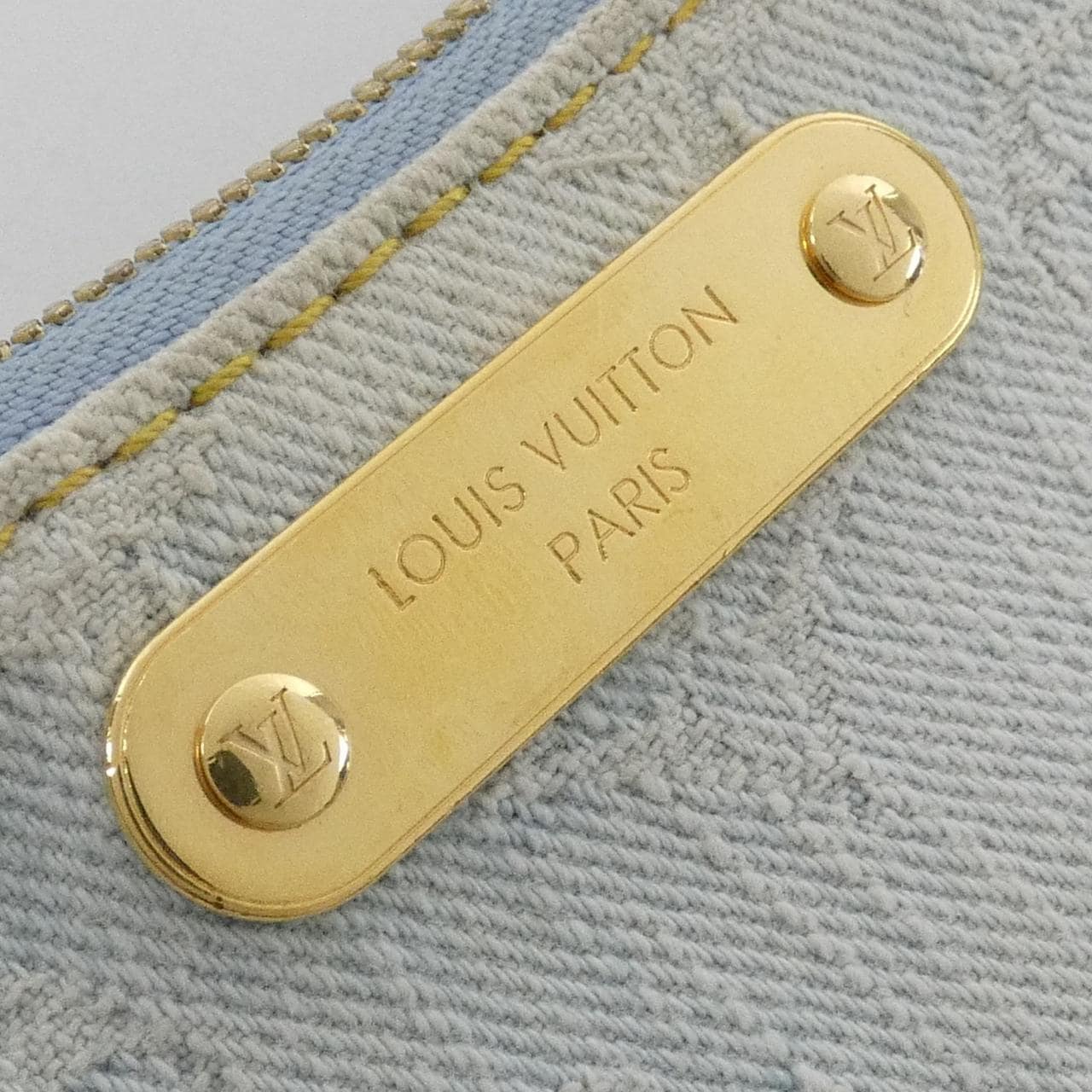 ルイヴィトン モノグラム デニム ポシェット リヴ M83532 ショルダーバッグ