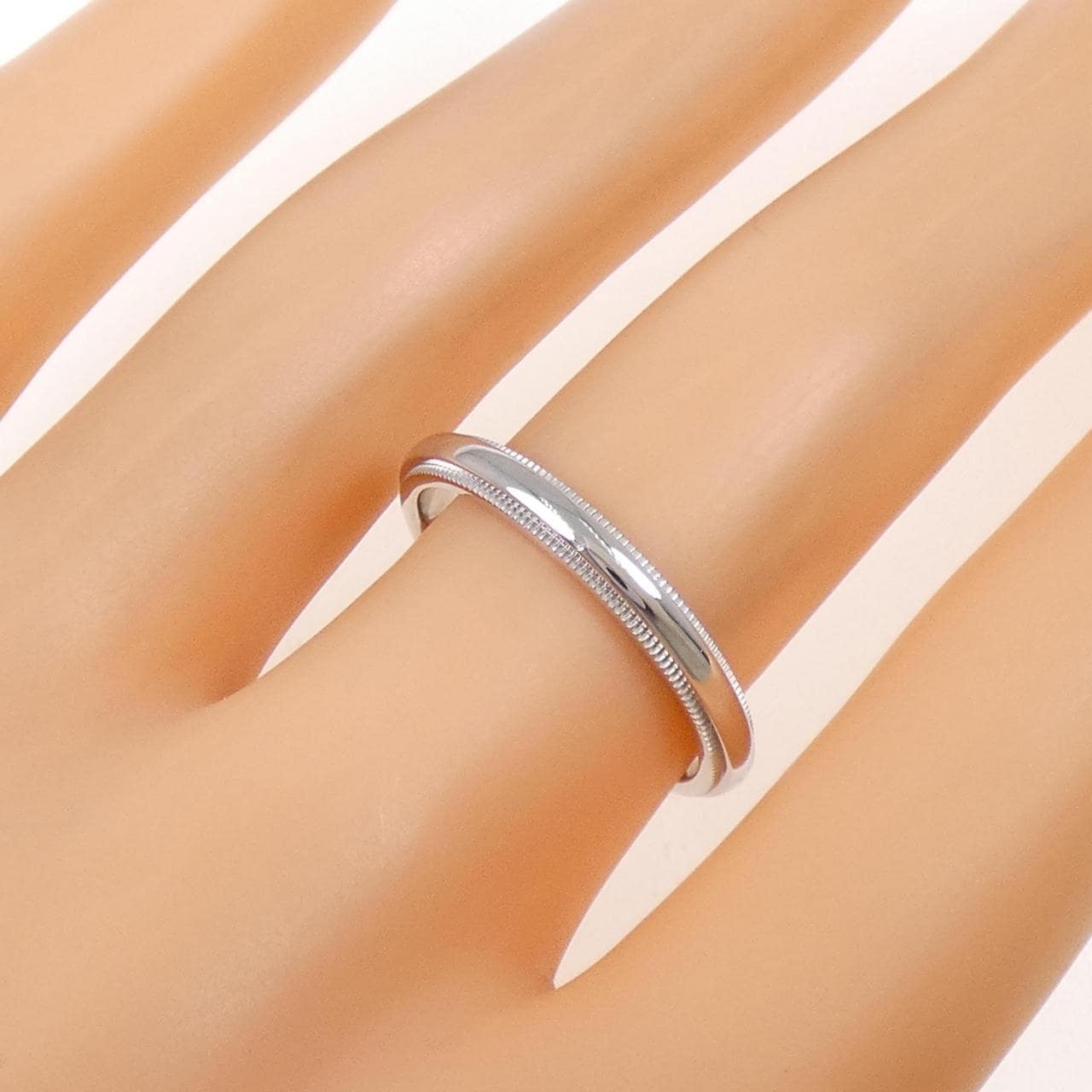 ティファニー ミルグレイン リング