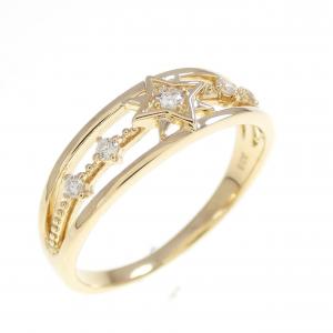 K18YG ダイヤモンド リング