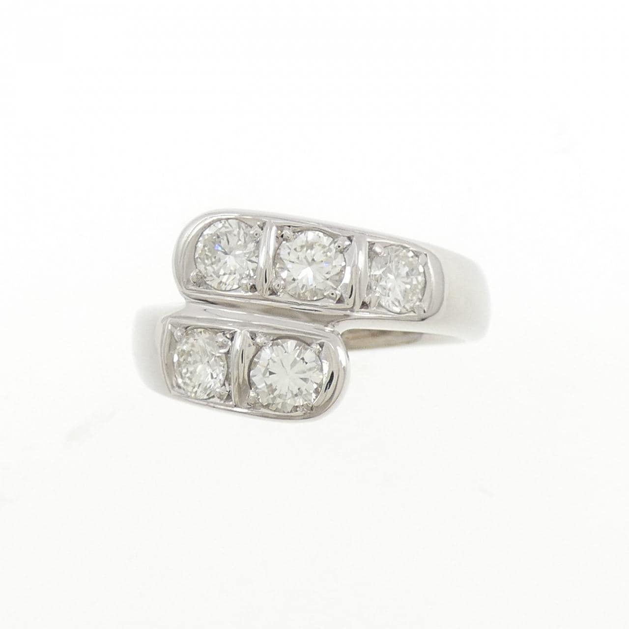 PT900 ダイヤモンド リング 1.01CT