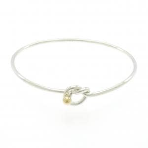 ティファニー フラットワイヤー フック&アイ ハート バングル