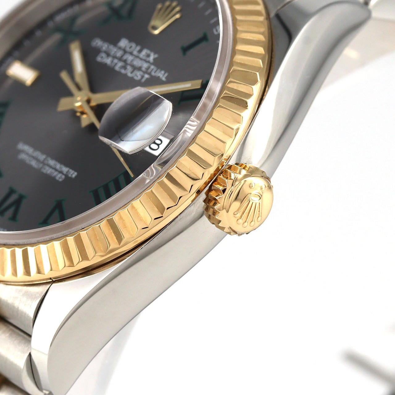 ロレックス デイトジャスト 126233 SSxYG 自動巻 ランダム番