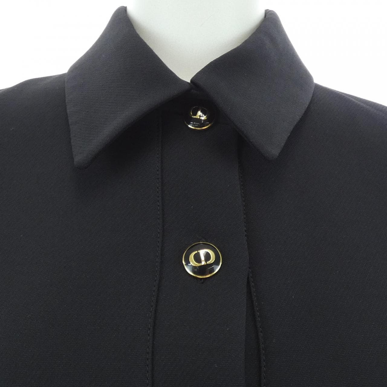 クリスチャンディオール CHRISTIAN DIOR CDボタン 111R07A1166 ワンピース