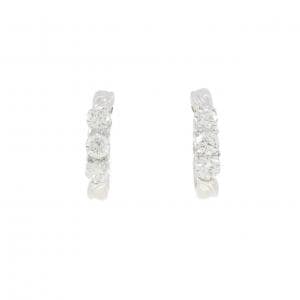 PT900 ダイヤモンド ピアス 0.78CT