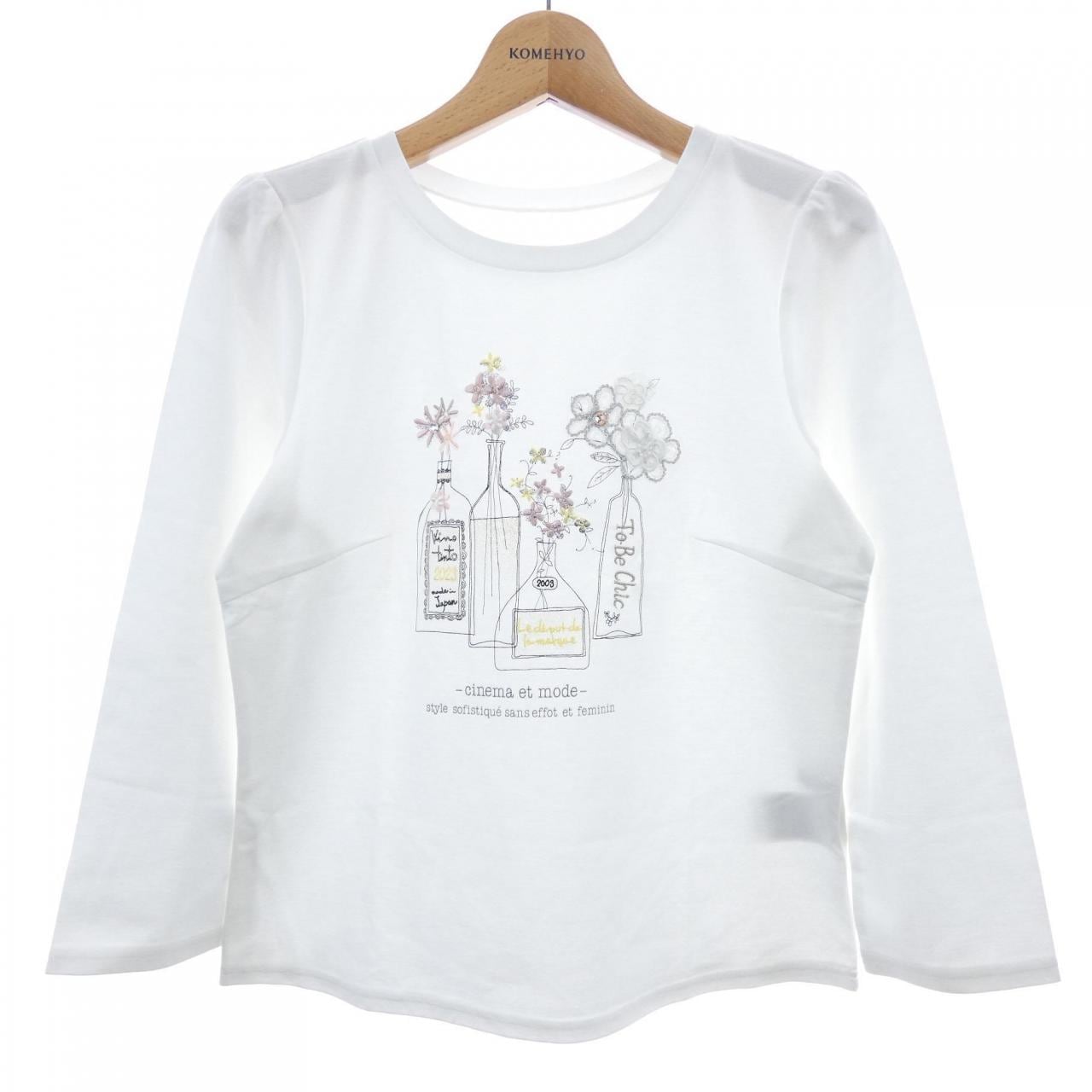 トゥービーシック TO BE CHIC Tシャツ