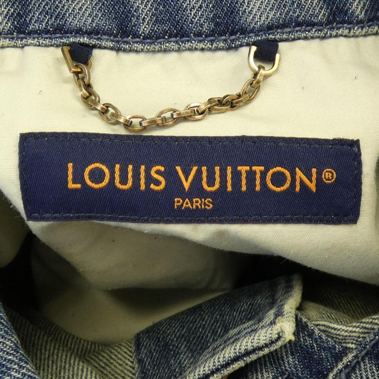 ルイヴィトン LOUIS VUITTON ショートスリーブデニムワークウエアシャツ HOS46WY38 デニムジャケット