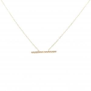 ヒロタカ トラペーズ ネックレス 0.06CT