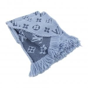 ルイヴィトン LOUIS VUITTON エシャルプ ロゴマニア M75702 MUFFLER