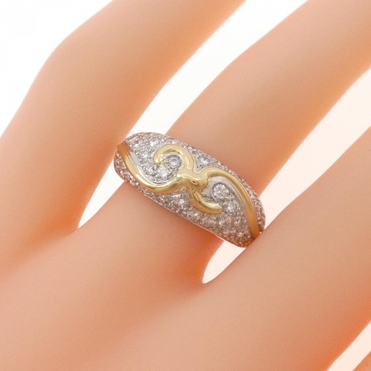 PT900/18K ダイヤモンド リング 0.60CT