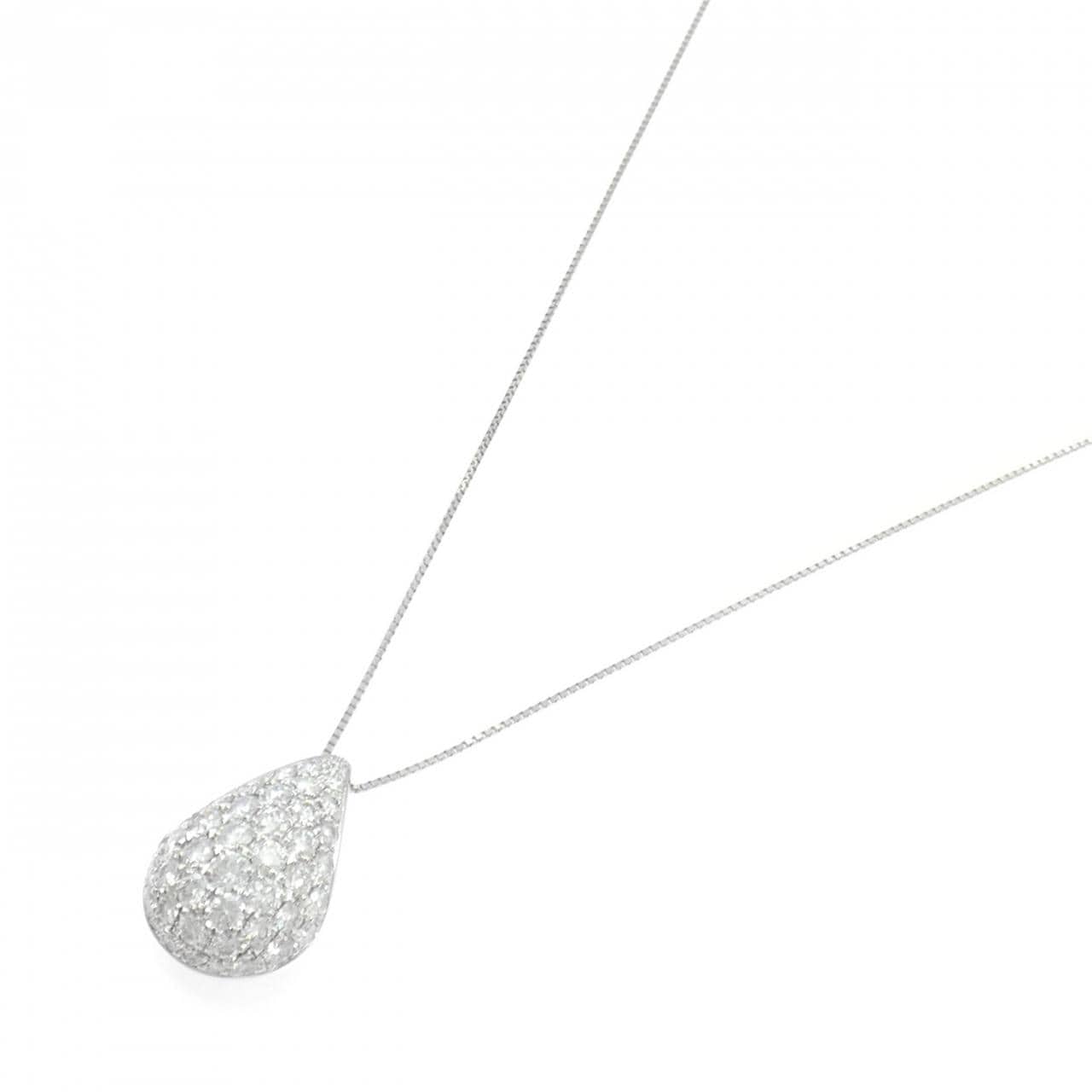 PT900/PT850 ダイヤモンド ネックレス 2.01CT
