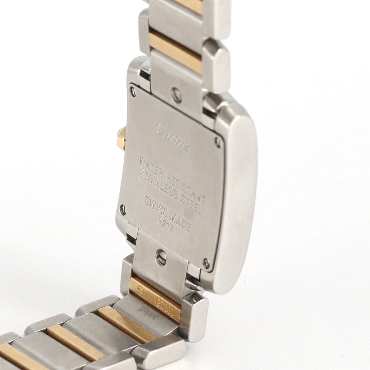 カルティエ タンクフランセーズSM コンビ W51007Q4 SSxYG クォーツ