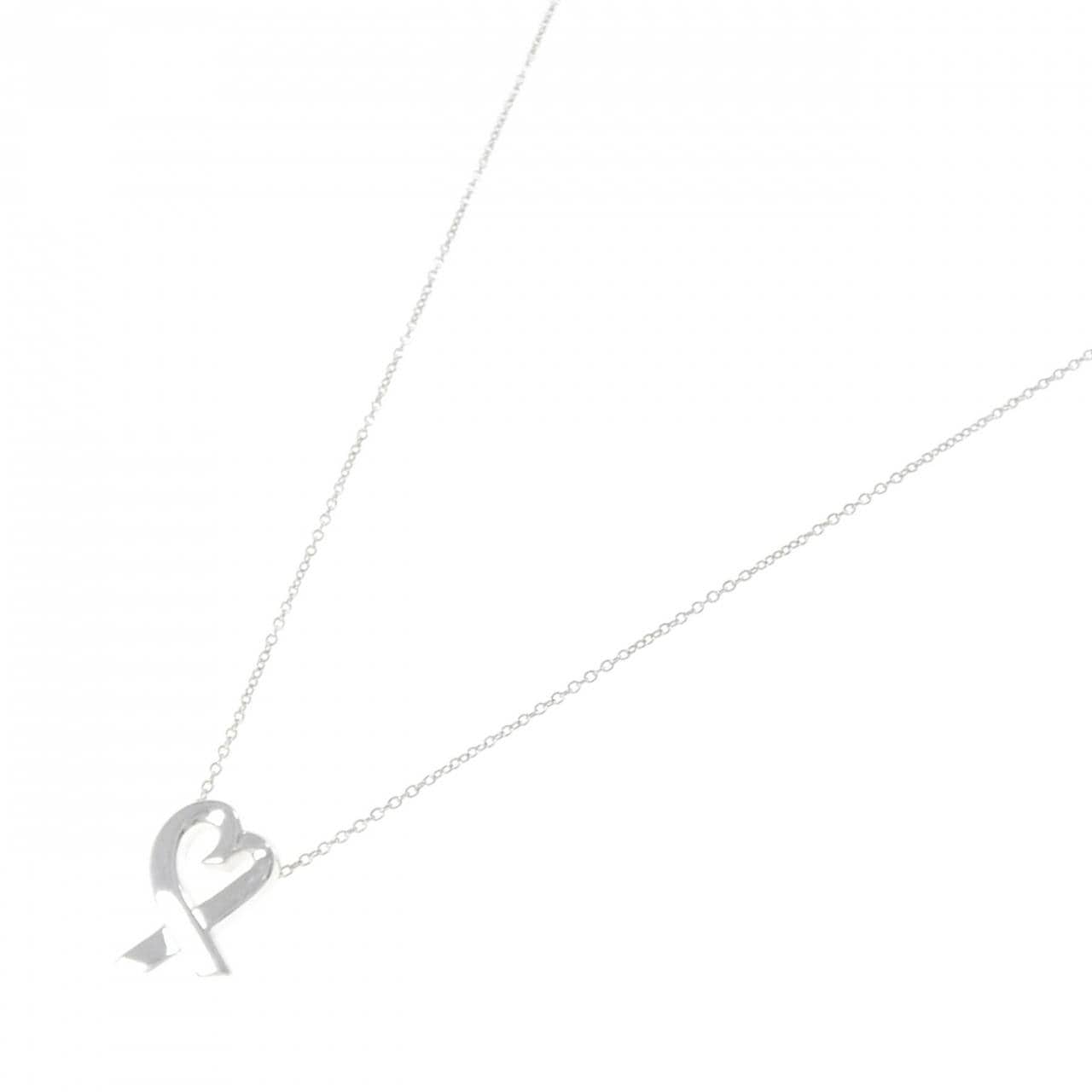 ティファニー ラビングハート スモール ネックレス