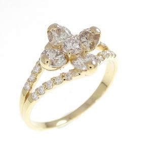 K18YG ダイヤモンド リング 1.00CT