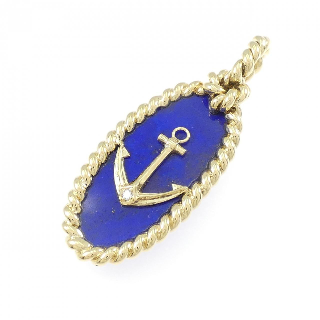 【ヴィンテージ】ヴァンクリーフ&アーペル ラピスラズリ ペンダント