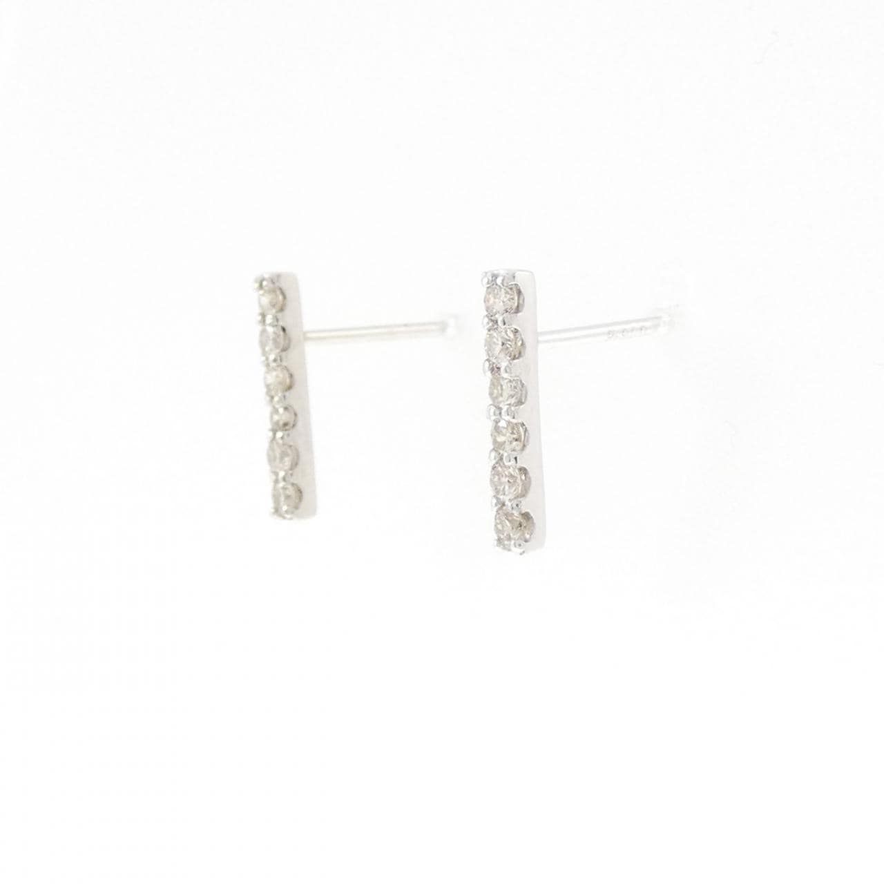 PT900 ダイヤモンド ピアス 0.24CT