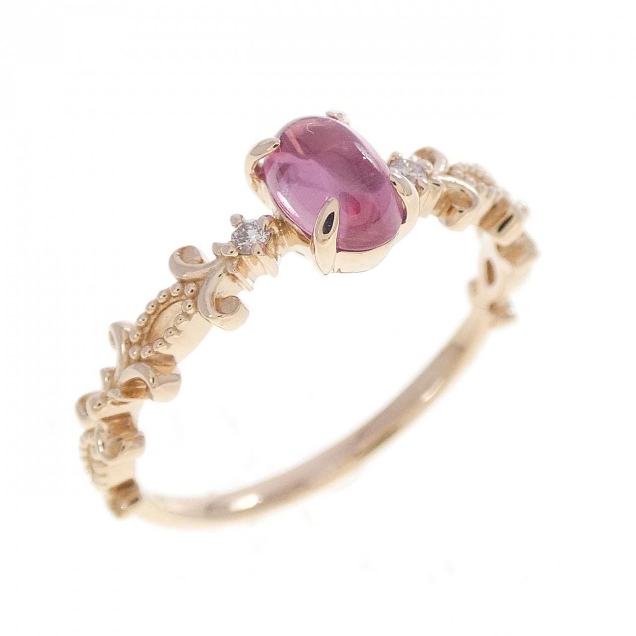 K18PG サファイヤ リング 0.67CT