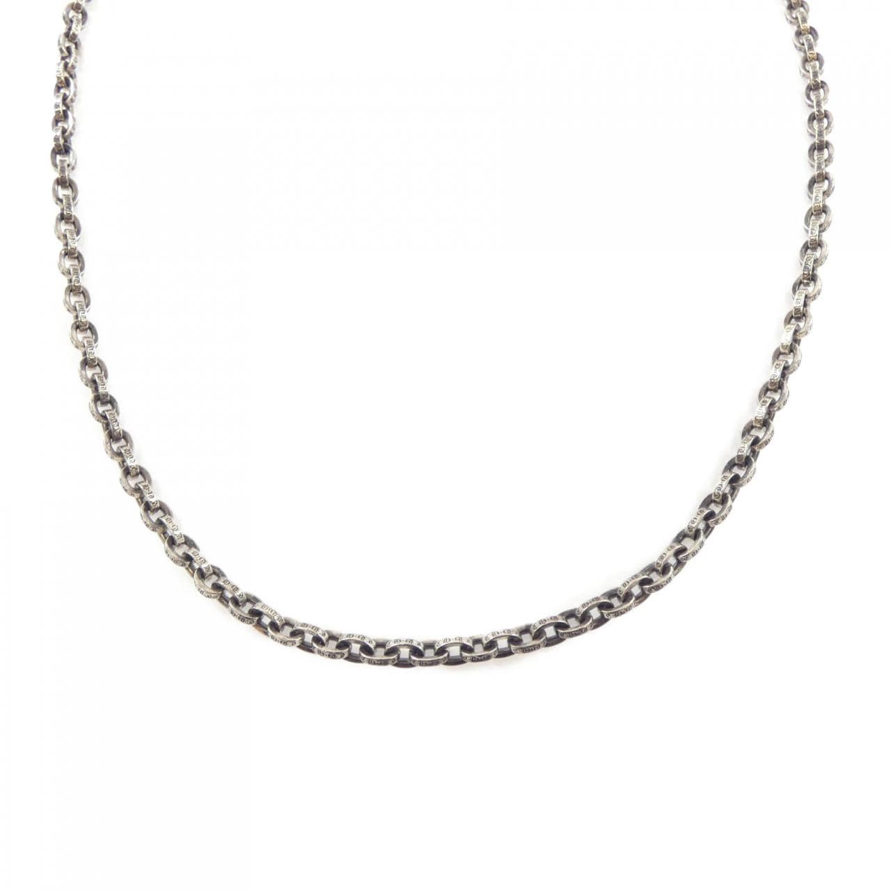 クロムハーツ CHROME HEARTS PAPER CHAIN I24 205014933SLVI24001 NECKLACE