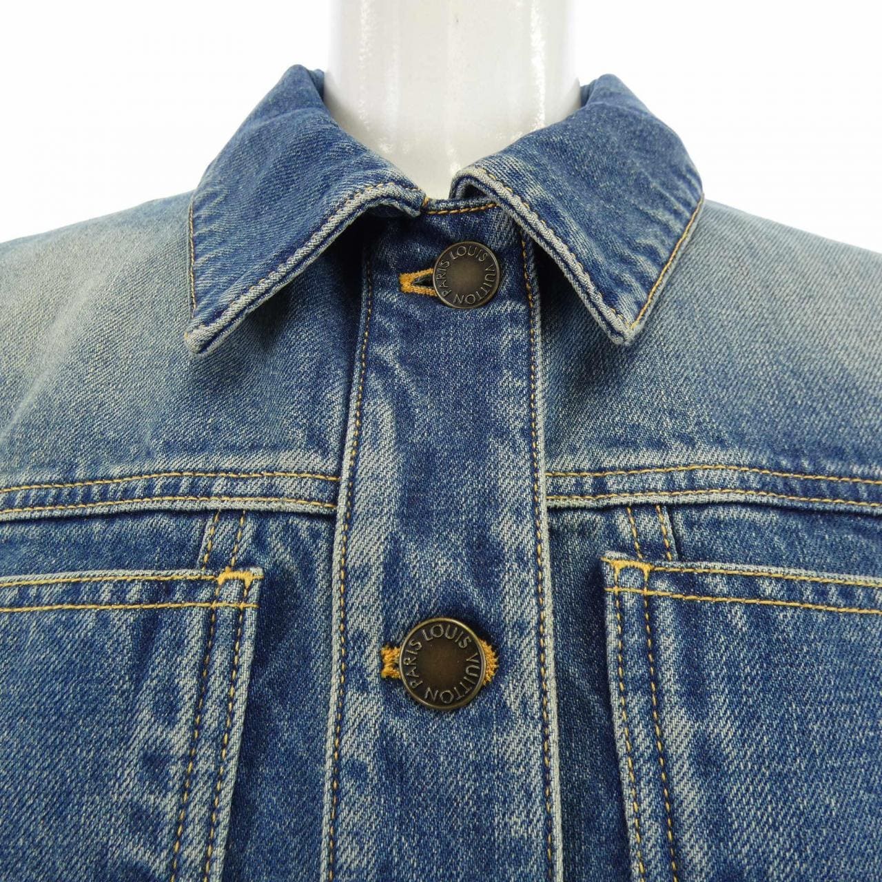 ルイヴィトン LOUIS VUITTON ショートデニムジャケット FQJA20GM1 デニムジャケット