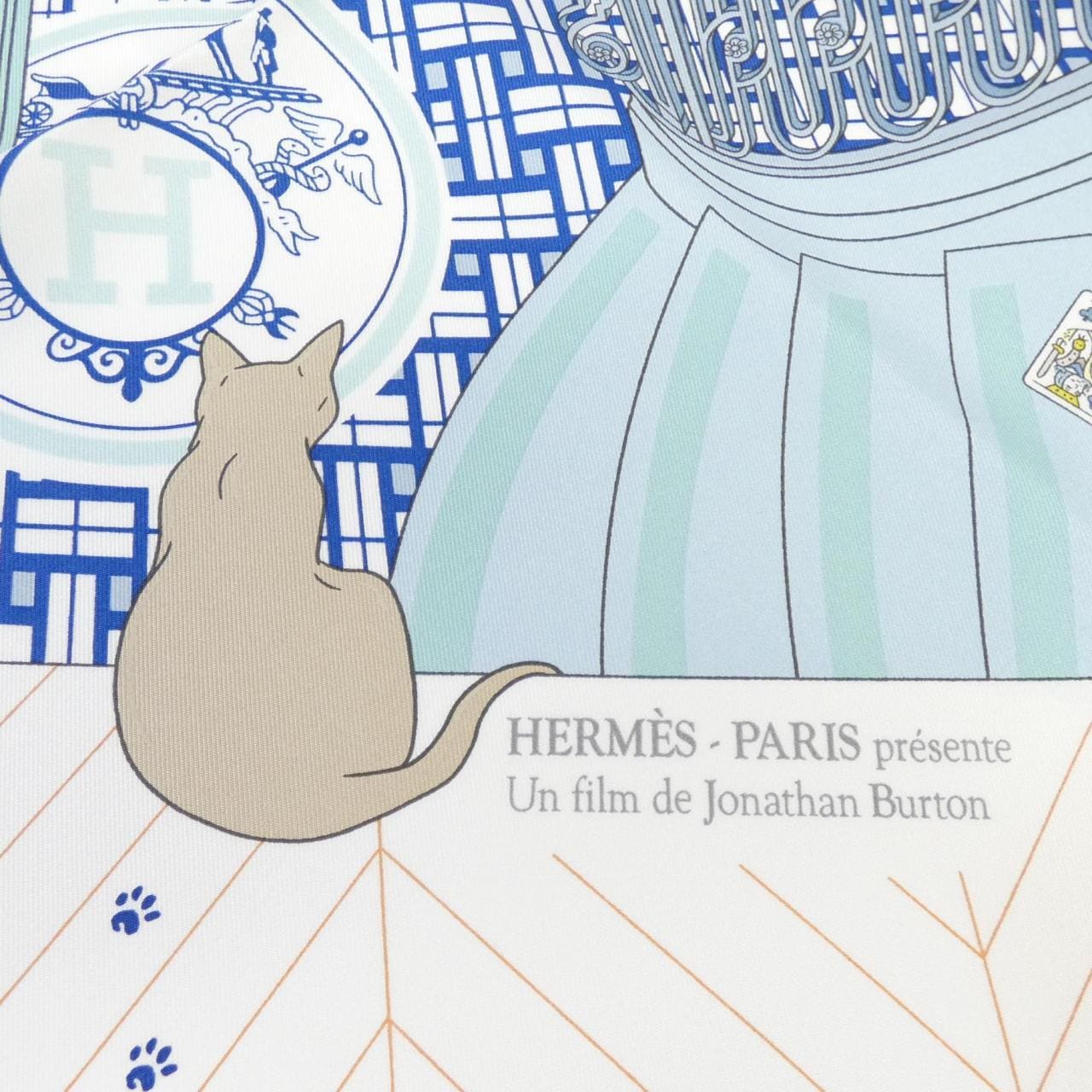 HERMES MYSTERE AU 24 Carre 004106S Scarf