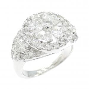 ポンテヴェキオ フラワー ダイヤモンド リング 2.030CT