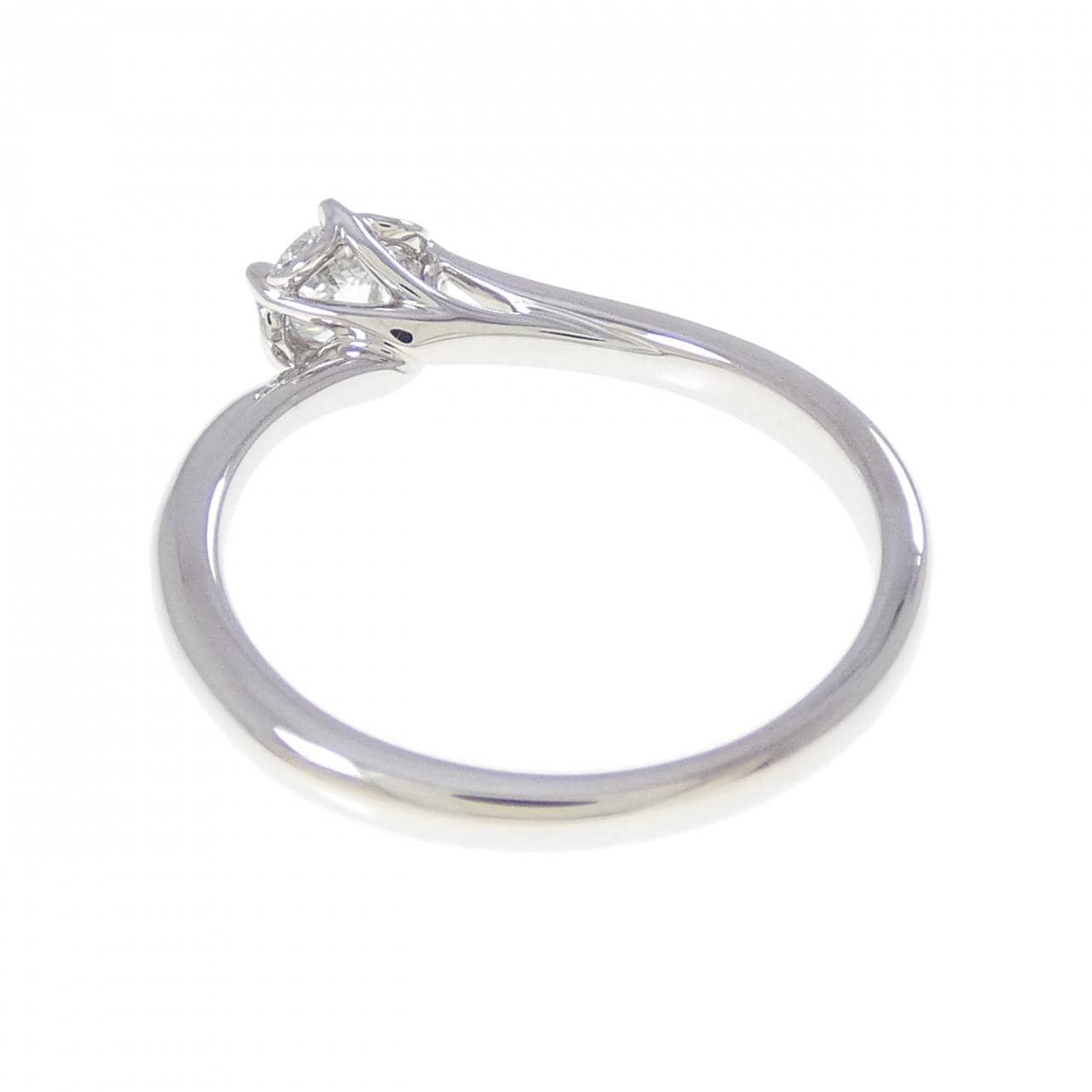 PT950 ダイヤモンド リング 0.267CT F VVS2 3EXT H＆C