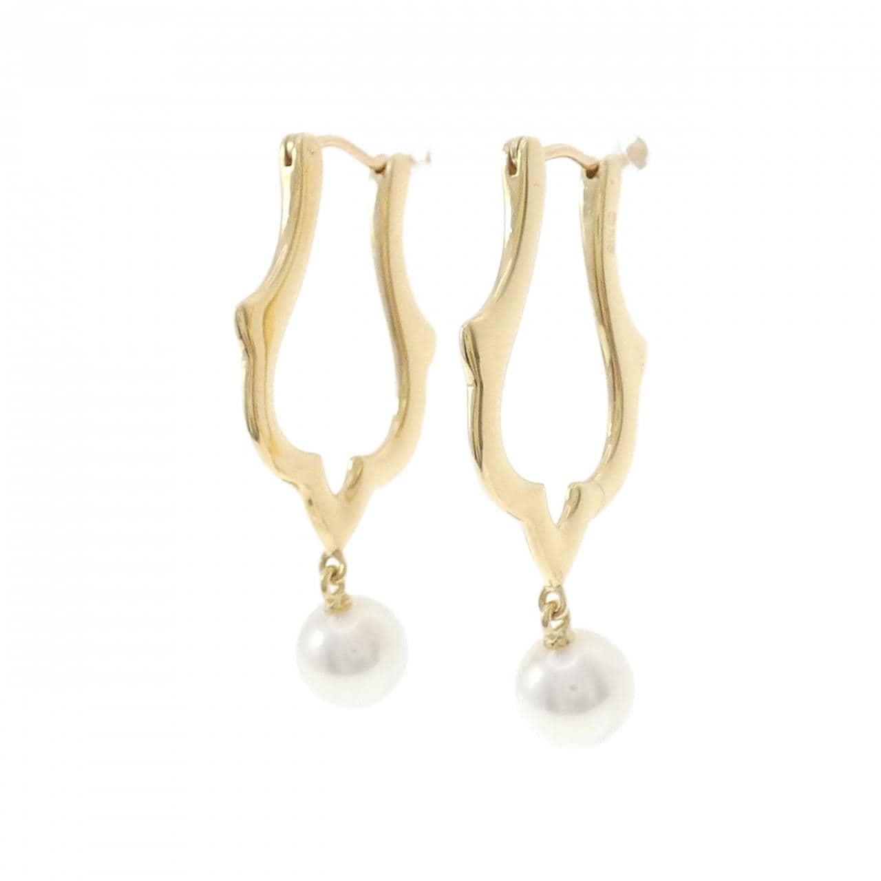 MIKIMOTO akoya pearl earrings