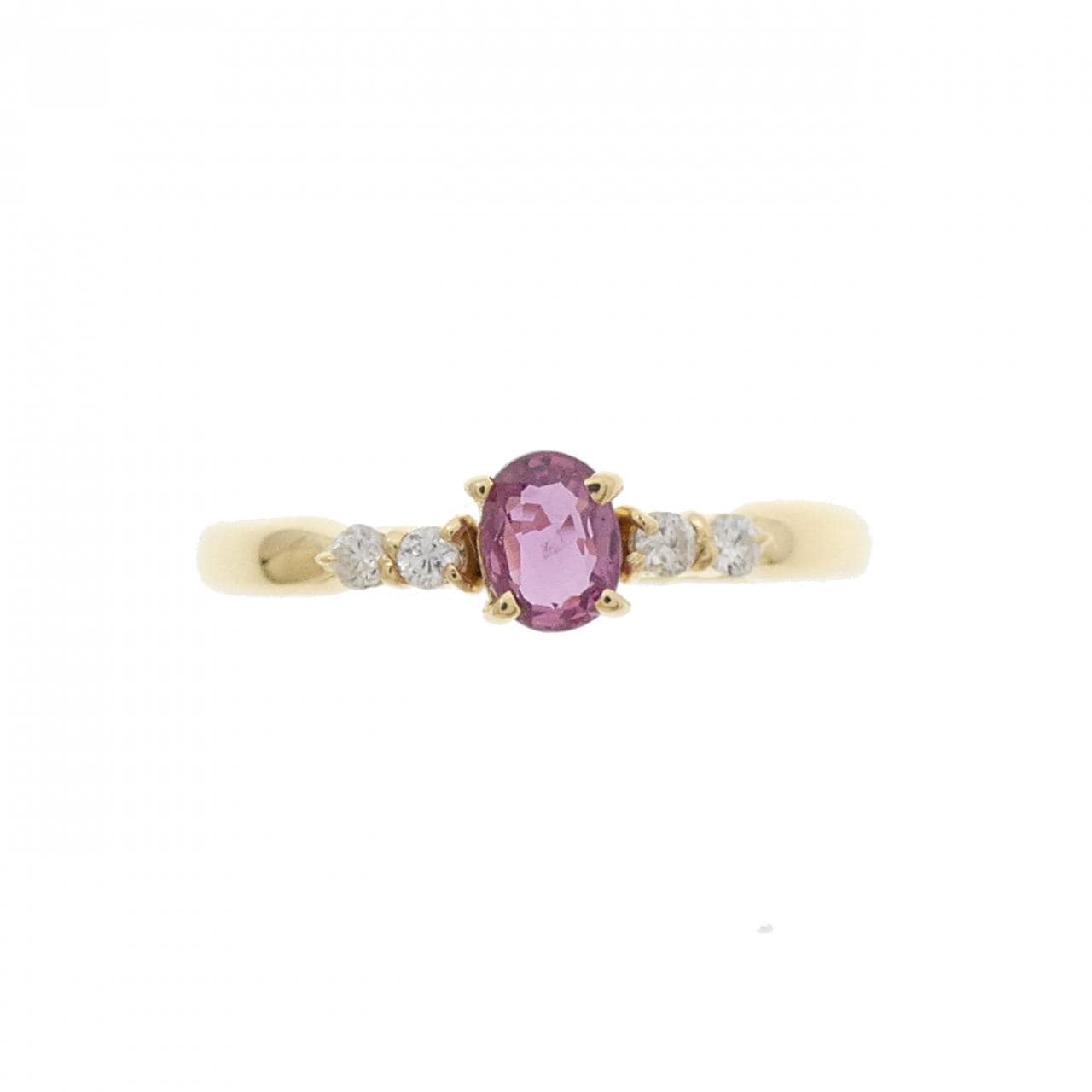 K18YG紅寶石戒指0.2CT