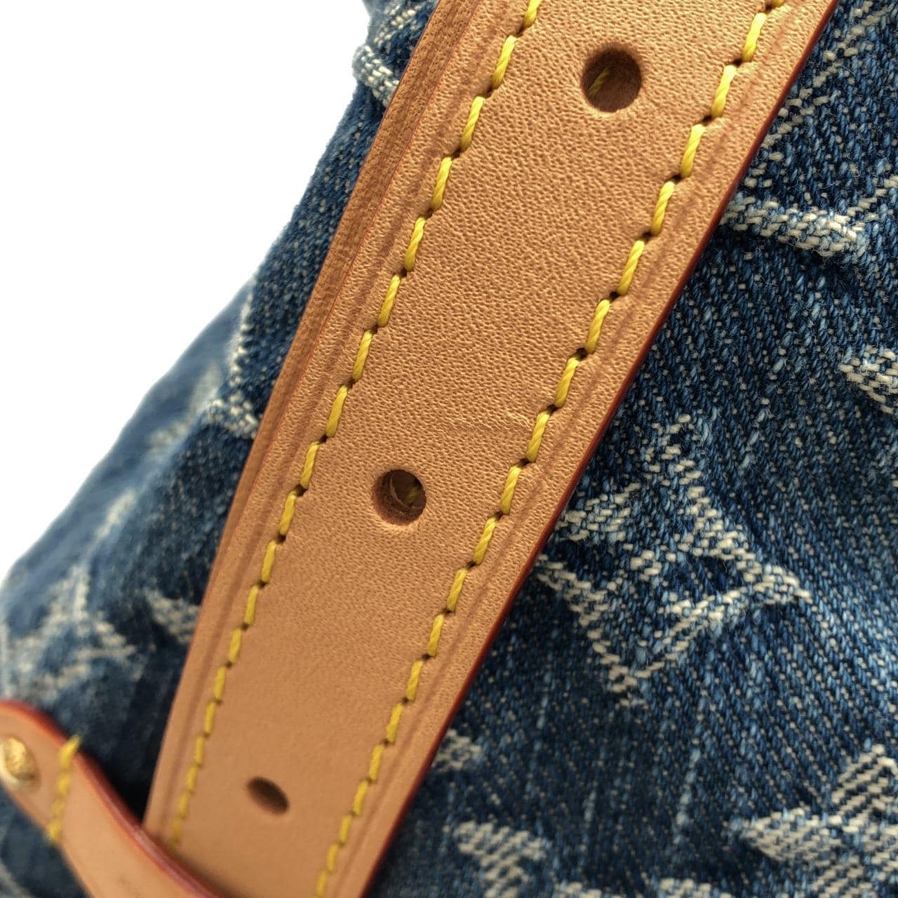 ルイヴィトン LVリミックス(モノグラム デニム) キャリーオール MM M46855 ショルダーバッグ