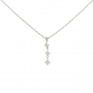 K14WG ダイヤモンド ネックレス 0.12CT